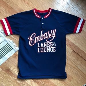 🎳 Vintage Nylon Bowling Jersey